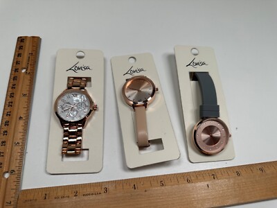 Lovisa Watches Female Women Rose Gold Tone Silver Tone Bling