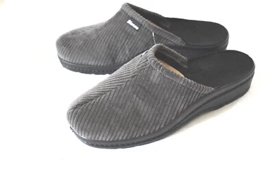BLENZO Grau Herren Clogs Gartenschuhe Hausschuhe Pantoffeln Schuhe GästeschuheGr. 40-48