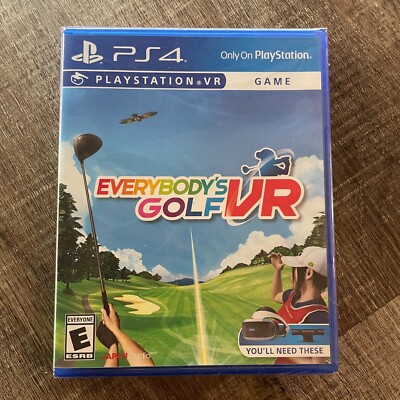(New Sealed) Everybody's Golf VR Game for Sony PlayStation 4 PS4 PSVR