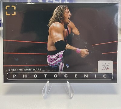 2024 Panini Photogenic WWE Bret Hit Man Hart #70
