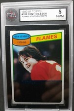 1980-81 Kent Nilsson Rookie Topps #106 Team Checklist KSA 8 TL HOF 
