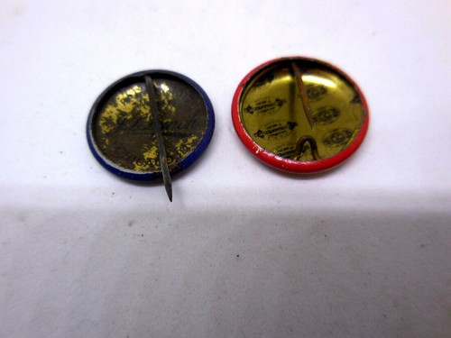 Two Original Old pin pinback button for Red Cross Beginner Swimmer WWI #CA - Picture 2 of 3