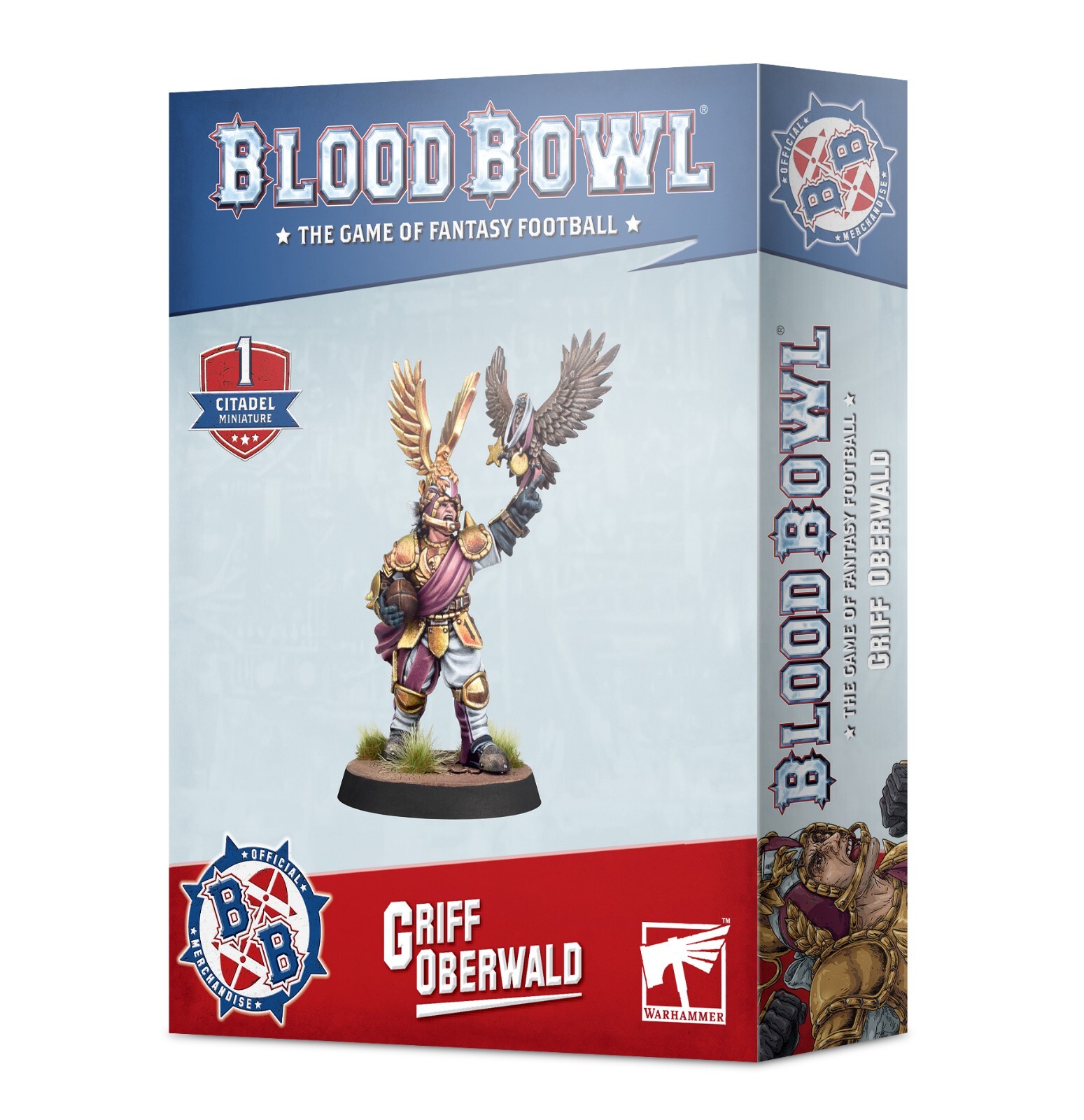 Griff Oberwald - Bogenhafen Barons - Brand New - Blood Bowl Games Workshop