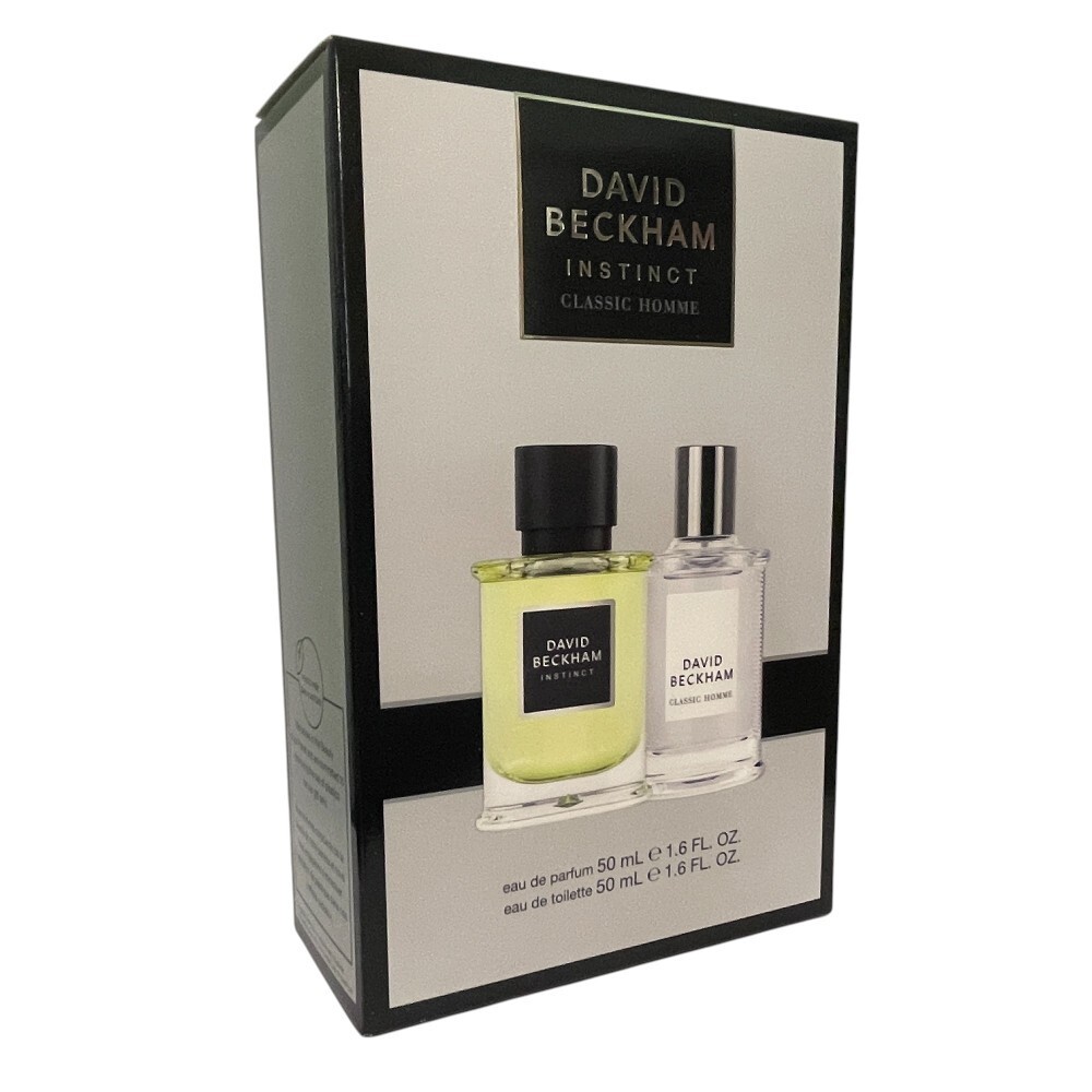 David Beckham Instinct 50ml EDP Spray & Classic 50ml EDP Spray Gift Set