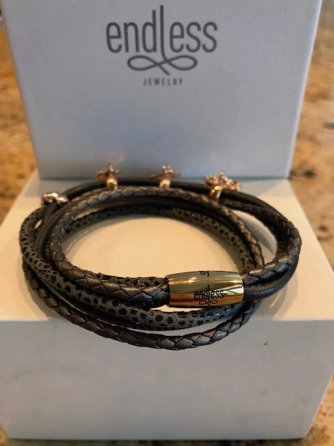 Endless jewelry leather best sale bracelet