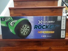 Hover-1 Rocket 2.0 Green LED Lights 160 Lbs Max Speed 7 mph UL Certified Green