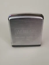 Zippo Advertising Tape Measure: Mallory Timers Co
