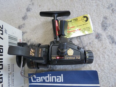 ABU Garcia Cardinal 752 スピニングリール 新品未使用 Abu Garcia 752 fishing reel made in Japan (lot#16723) | eBay
