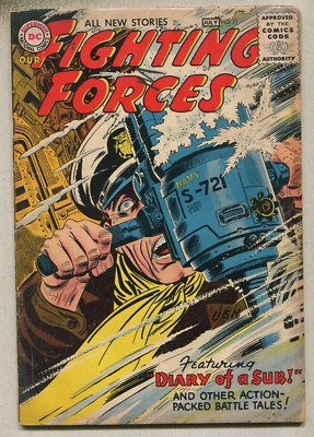 Our Fighting Forces: #11 GD/VG  Diary Of A Sub  DC Comics SA