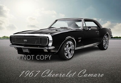 1967 Chevrolet Camaro Poster Sized Premium Photo Print 11