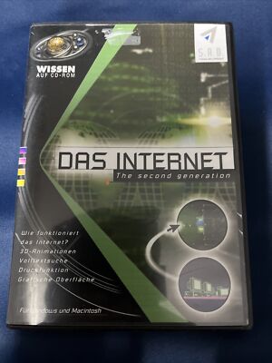 Das Internet: The Second Generation (PC, 2001) Win 95/98/2000/Me/XP/NT @B15