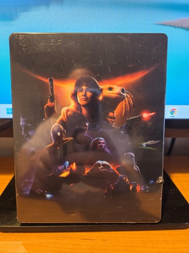 Star Wars Outlaws custodia in metallo Steelbook da collezione SOLO NUOVA, sigillata - Foto 1 di 6