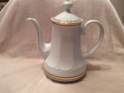 Mitterteich Bavaria , Kaffeekanne, Ca 24 Cm, Weis 