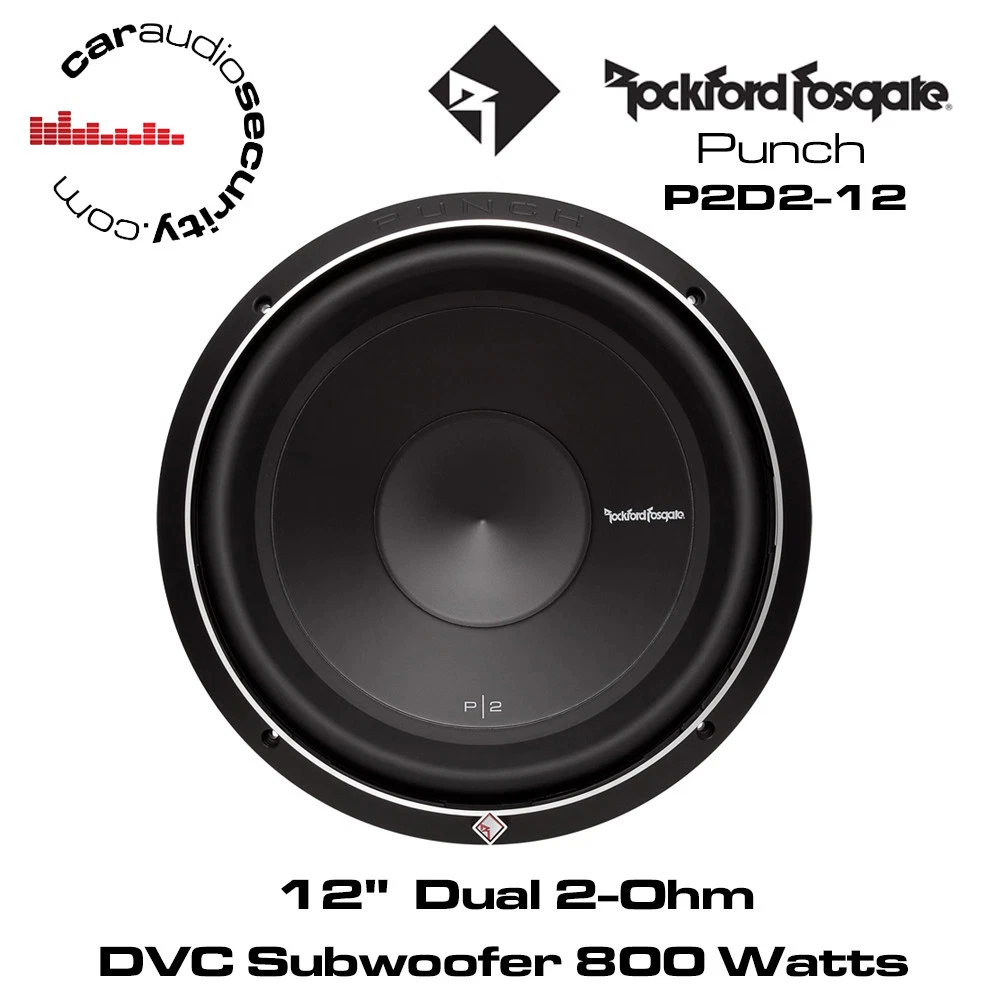 Rockford fosgate punch 2 12 sales