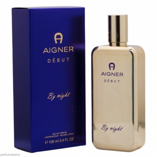 Aigner Debut by Night For Women 3.4 oz Eau de Parfum Spray New In Box SEALED