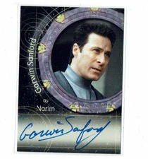 Stargate SG-1 Season 5 Autograph Auto Card A22 Garwin Sanford as Narim