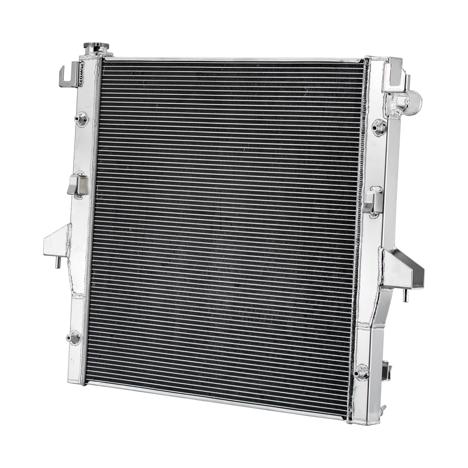 3Rows Radiator Shroud Fan For 2003-10 Dodge Ram 2500 3500 5.9L/6.7L L6 Diesel MT thumbnail 10