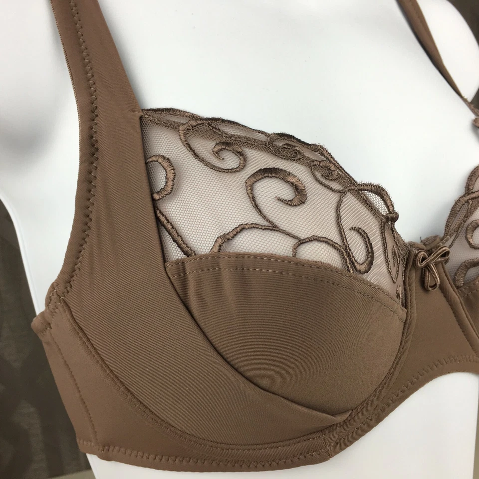 ALEGRO Sexy Lingerie Underwire Bra - Gray Taupe 9035 - Sizes 30-40 - Image 3 of 4