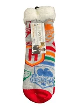 NWT Harry Potter Sherpa Lined Slipper Socks With Gripper Sole