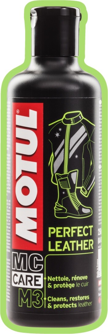 MOTUL M3 Perfect Leather pour assouplir le cuir rigide moto