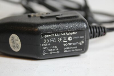 cigarette lighter adaptor tomtom 2 AMP DC Car Charger Adapter for N14644 125/310 XL XXL GO GPS Unit Power Supply Cord Cable PS Charger Mains PSU manageable cable length reduces clutter and is ideal for portable use Genuine TomTom Cigarette Lighter Adapter