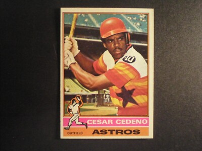 1976 Topps Baseball Cesar Cedeno Card # 460