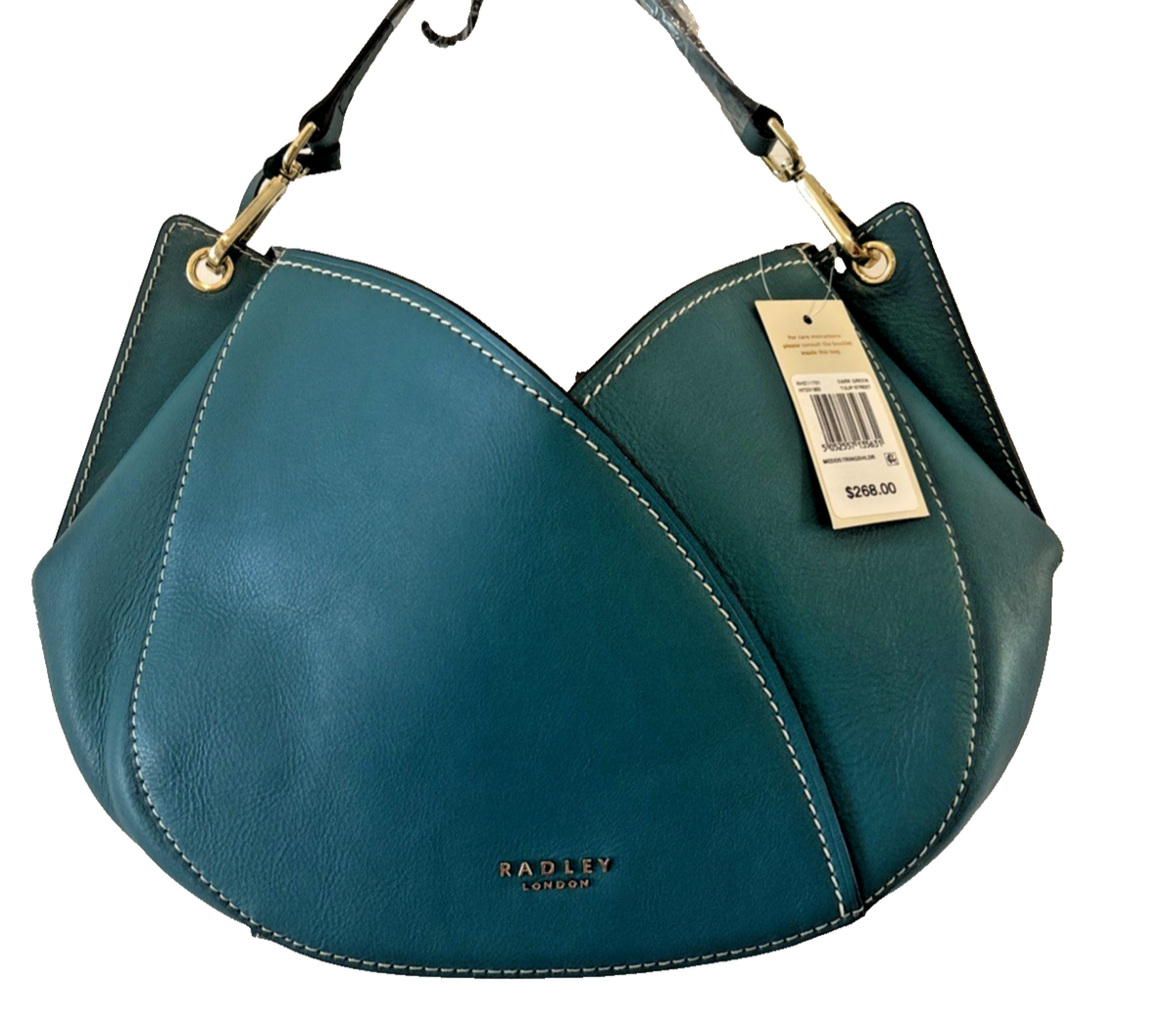 Radley London Leather Tulip Street Medium Drawstring Shoulder Bag