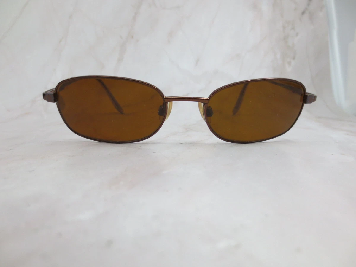 Anne Klein Slim Oval Sunglasses Cream NWT Brown Lens Retro Look Anne Klein Oval Sunglasses for Women for sale | eBay main image 4