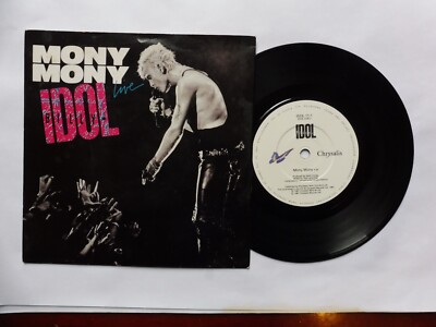 BILLY IDOL - MONY MONY - 7'' VINYL SINGLE - SEE DESCRIPTION.