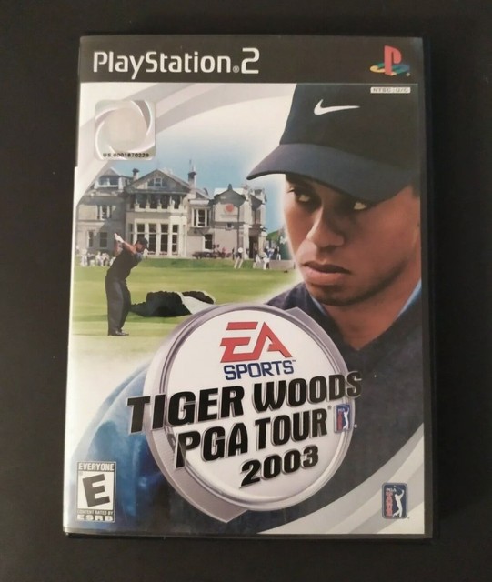 EA Sports Tiger Woods PGA Tour 2004 Disc Golf Video Game PS2