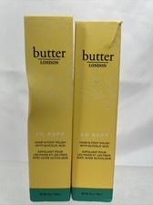  2 butter London so buff hand  foot polish with glycolic acid. 1.48 Oz NIB