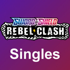 Rebel Clash Sword & Shield - Pack Fresh - Single Pokemon Cards