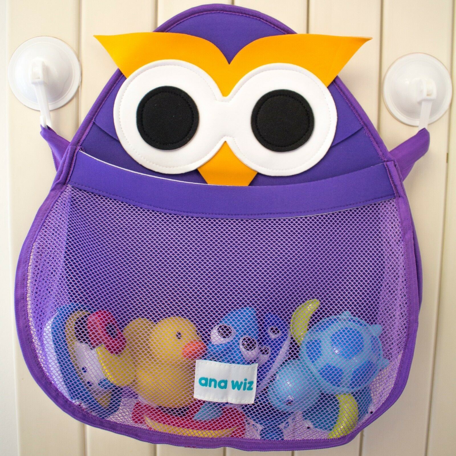 Ana Wiz™ Animal Bath Tidy Storage for Toys – Various Designs | eBay UK