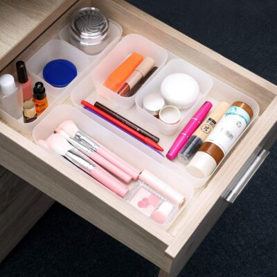Mumba Organizer Pack of 7, Desktop Drawer Flateware Organizer Storage Sorter Use