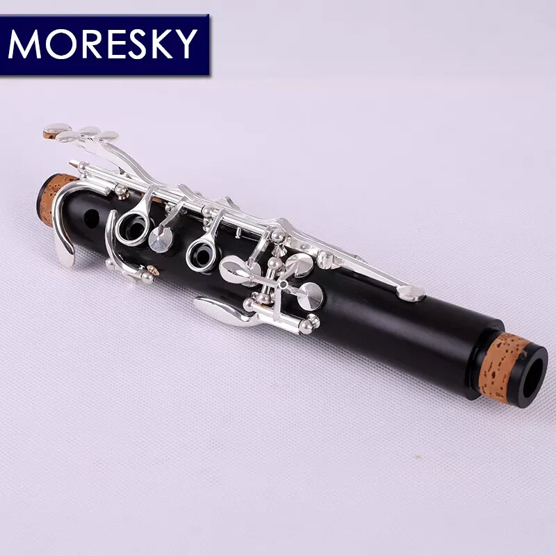 MORESKY Ebony Bb 17 Key Silver plated copper Grenadilla