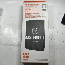 Masterbuilt 30-inch Electric Smoker Cover Vertical Smokers Black  19.5x16.9x30.9