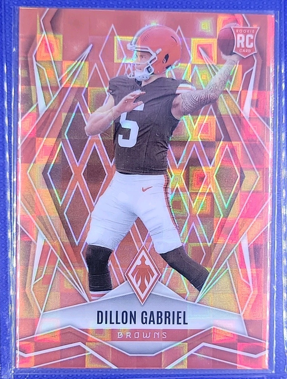 2025 Panini Phoenix - Rookies Dillon Gabriel #175 Orange Pandora /189 (RC)