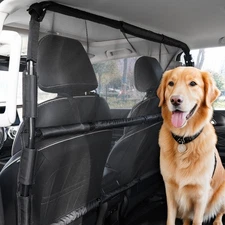 Uimoso Dog Car Barrier Front Seats Fence Gate SUV Truck Car Drive Pet Divider