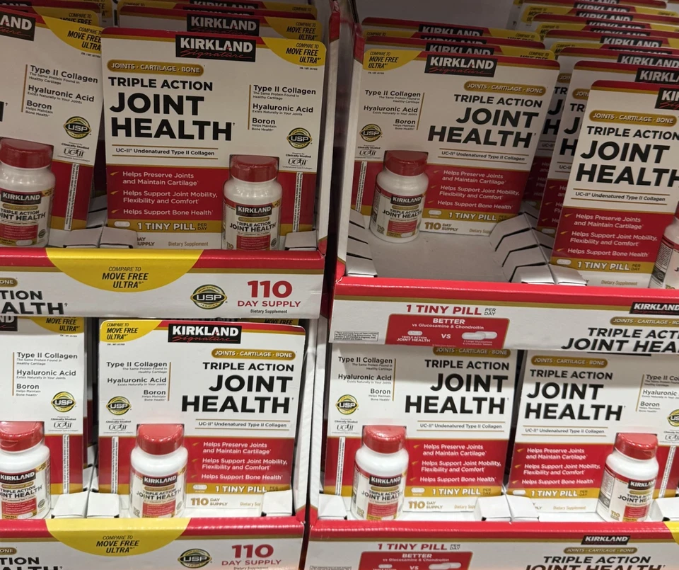 Kirkland Triple Action Joint Health 110 Tablet Compare to Move Free Ultra 4 Pack - Image 2 of 4