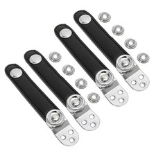 2 Sets Durable Cowhide Accordion Bellows Straps for Instrument Stable Connection
