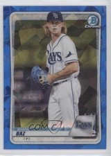 2020 Bowman Chrome Draft Sapphire Edition Shane Baz #BD-10 1b8
