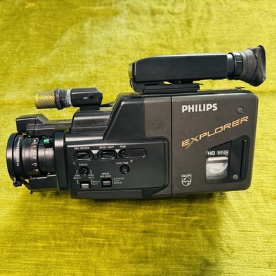 Philips Explorer VKR6837/00 VHS C Camcorder Vintage ohne Akku guter Zustand