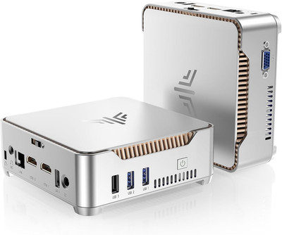 Gk3Plus Mini PC, 16GB RAM 512GB M.2 SSD Mini Computers,12Th Alder Lake N95 (Up t