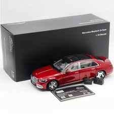 Almost Real Mercedes Benz Maybach S680 2021 1/18 Red S Class Diecast Car Model