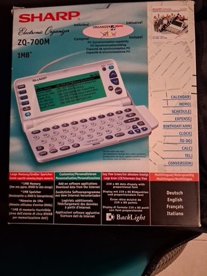 Sharp Electronic Organizer  ZQ 700M 1MB