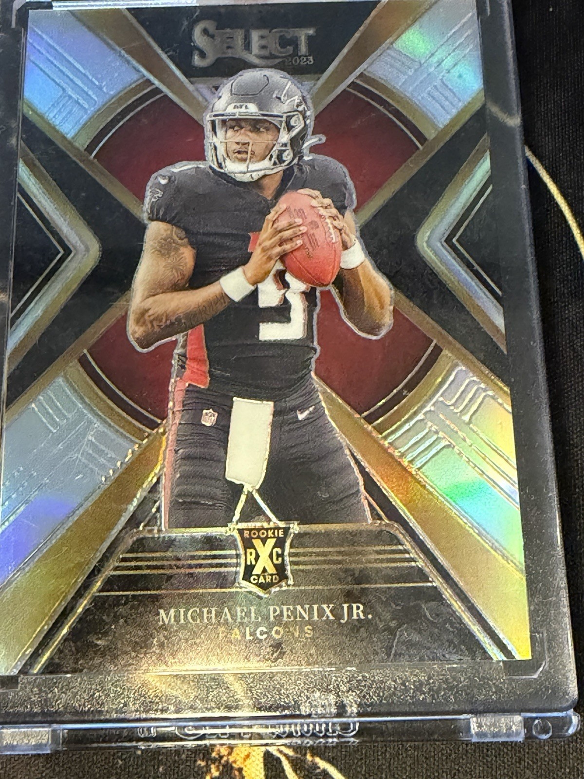 2023 Panini Select - 2024 Xrc Prizm Michael Penix Jr. #504 (RC)