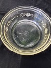Pyrex Clear Glass Etched  Casserole dish w/lid and Loaf pan — photo 6