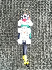 Looney Tunes Sylvester & Tweety Clock Ornament Warner Bros Studio Store 1998