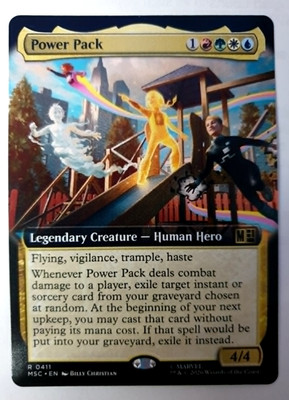 Power Pack - Extended Rare - MTG Marvel Super Heroes Commander - 0411 NM
