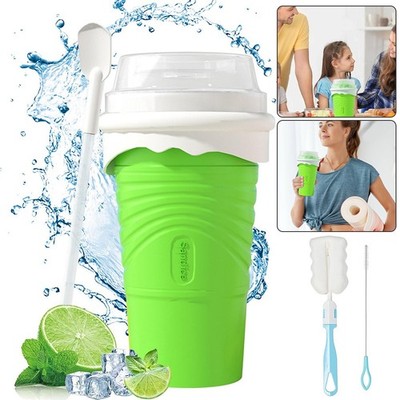 Slush Eis Becher Frozen Magic Slush Becher Silikon Pinch Ice Cup Smoothie Becher